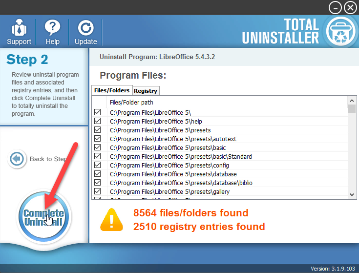 complete_uninstall